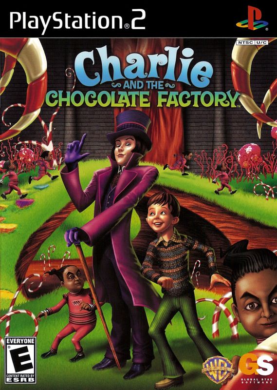 Charlie and the Chocolate Factory box art for Xbox